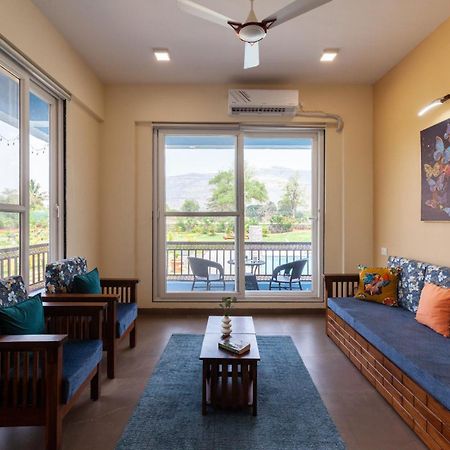 Stayvista'S Hillside Meadows - Mountainside Retreat With Farm View, Pool & Deck, Lawn & Gazebo Chinchavli Ngoại thất bức ảnh